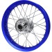 Jante dirt bike arrire Bleu 14'' (type 1)