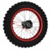 * Roue Arrire Complte 14'' Rouge pour Dirt Bike AGB30