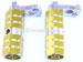 Cale pieds en aluminium Or TAF01