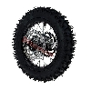Roue Arrire Complte 12'' Noire pour Dirt Bike AGB29