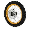 Roue Avant Complte 14'' Or pour dirt bike AGB29