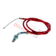 Cable d'Acclrateur Rouge pour Pocket Bike (Type A)