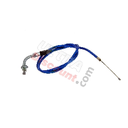 Cable d'Acclrateur Bleu pour Pocket Bike ZPF (Type A)