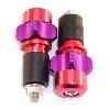 Embout de guidon Tuning Rouge-Violet (type2)