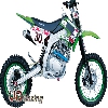 Dirt Bike 200cc type 6 Verte (AGB30)