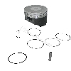 Kit piston Quad 107 - 110 cc avec revtement molybdne (type 1)