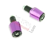Embout de guidon Tuning violet (type7) pour Pocket Bike