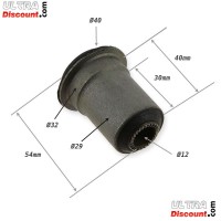 Silent bloc pour bras et triangle quad Spy Racing 350F1 photos 1