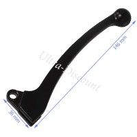 Poigne de frein arrire pour scooter Baotian BT49QT-7 (Noire) images 2