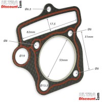 Joint de culasse 125cc pour Dax Skymax photos 2