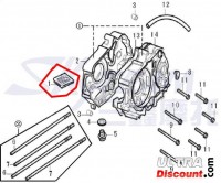 Tamis de pompe  huile pour Moteurs 50-125cc pour Dax Skyteam images 3