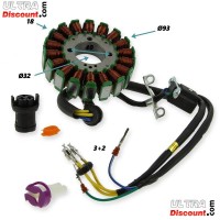 Stator d'allumage pour quad Shineray 250cc STXE (type2) photos 1