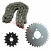 Kit transmission Chaine + couronne + pignon pour Skymini ST50-8B/8C