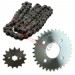 Kit transmission Chaine + couronne + pignon pour Skymax 125 Euro5