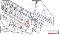 Roulement pour arbre primaire moteur 125cc pour Dax Skyteam images 2