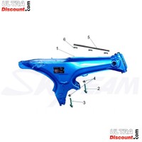 Baguette dcoration du cadre pour Dax Skymax (Chrome) photos 1
