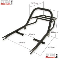 Porte bagage pour Dax Skymax (Noir) photos 1