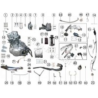 Joint de manchon pot d'chappement quad Shineray 300cc (XY300STE) photos 2
