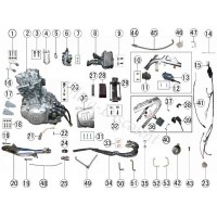 Joint de manchon pot d'chappement quad Shineray 300cc (XY300STE) images 3