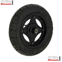 Roue Avant Complte 3.50-10 pour Dax Skymax (Noir) photos 1
