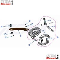 Ressort pour tambour de frein pour Trex images 2