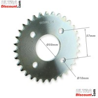 Couronne  Dax Skyteam 125cc (32 dents, 420) photos 1