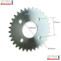 Couronne  Dax Skyteam 125cc (32 dents, 420) images 2