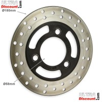 Disque de Frein Arrire pour Scooter Skyteam E-MINI (180mm) photos 1