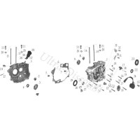 Roulement moteur pour quad Shineray 250cc ST-9E - STIXE (:47 - 6204) photos 2