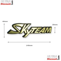 Logo SkyTeam autocollant en plastique pour rservoir Dax Skymax images 2