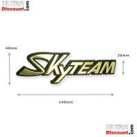 Logo SkyTeam autocollant en plastique pour rservoir Trex photos 1