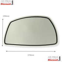 Autocollant GRIS pour réservoir Skymini (droit) photos 1 Autocollant GRIS pour réservoir Skymini (droit) photos 1