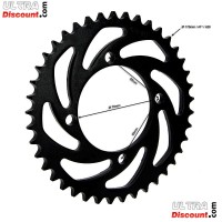 Couronne Renforce 41 Dents Pas 428 pour Dirt Bike (76mm) photos 1