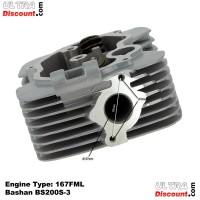 Culasse Complte pour Quads Bashan BS200S-3 (Moteur 167FML) photos 3