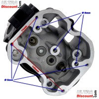 Culasse pour Moteur de Quad Bashan 250cc (Noire, BS250S-11) photos 1