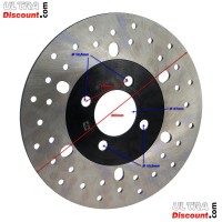 Disque de frein arrire pour Quad Shineray 250cc STXE photos 1