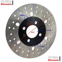 Disque de frein arrire pour Quad Shineray 200cc (XY200ST-6A) images 2