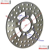 Disque de Frein Avant pour Quads Shineray 350ST-E-ST-2E photos 1