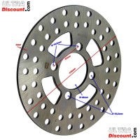 Disque de Frein Avant pour Quads Shineray 250ST-5 images 2