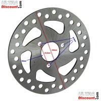 Disque de Frein 120mm pour Pocket Bike (Type 2) pour pocket scooter photos 1
