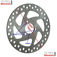 Disque de Frein 140mm pour Pocket Bike pour pocket scooter images 2