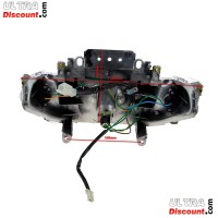 Feu Arrire pour Scooter Baotian BT49QT-9 photos 2