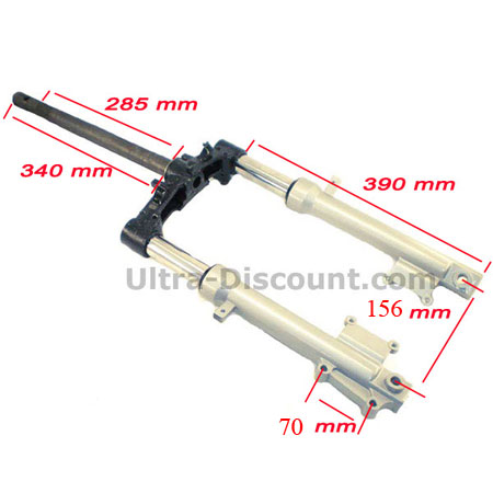 Fourche pour scooter Chinois Jonway YY50QT-28A photos 1