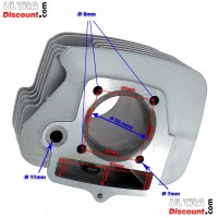 Kit Cylindre 125cc pour Bubbly (1P52FMI) images 2