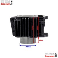 Kit Cylindre Fonte pour Quad 110cc (1P52FMH) images 3