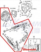 Culasse complete 125cc pour PBR Skyteam images 2