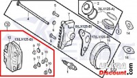 Couvercle de culasse complet 125cc pour Dax Skyteam images 2