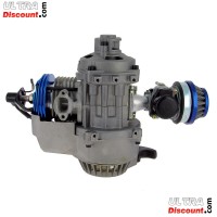 Moteur Complet UD-Racing 53cc pour Pocket Bike - BLEU images 4