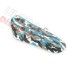 Selle pour pocket cross camouflage bleu type1