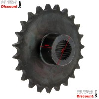 Pignon 23 Dents Pas 520 pour Quads Shineray 250ST-9C photos 1